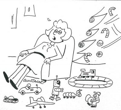 batteries “Finally, peace on earth—all the batteries wore out.” from January/February 1998