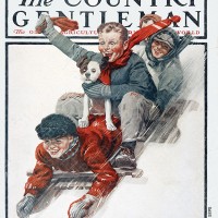 cover_19191227 Downhill DaringNorman RockwellDecember 27, 1919