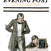 Teacher Behind Boy with Pictureby George BrehmMarch 19, 1910