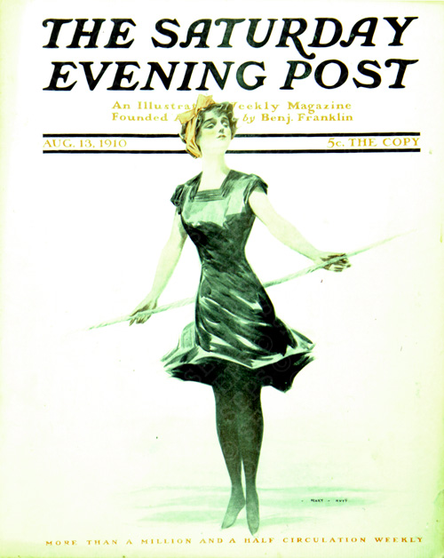 Woman in bathing costumeHenry HuttAugust 13, 1910