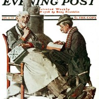Crossword PuzzlesNorman RockwellJanuary 31, 1925