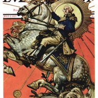 J.C. Leyendecker George Washington on Horseback 1927