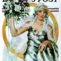 Ellen Pyle  Bride and Bouquet  1928