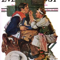 cover_9300524 Gary Cooper as "The Texan" by Norman Rockwell, May 24, 1930