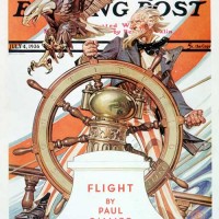 J.C. Leyendecker Uncle Sam at the Helm July 4, 1936