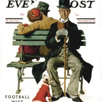 Norman RockwellOverheard LoversNovember 21, 1936