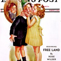 Birthday Kiss by Frances Tipton HunterMarch 5, 1938