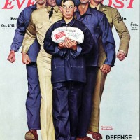 Norman Rockwell "Willie Gillis' Package from Home" October 4, 1941