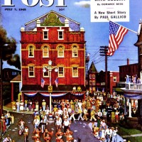 John Falter Independence Parade 1945