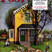 Stevan DohanosBaseball Player Mowing the YardJuly 20, 1946