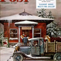 Rural Post Office at ChristmasSteven DohanosDecember 13, 1947