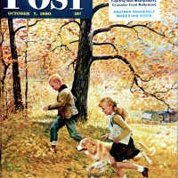 Walking Home Through Leavesby John ClymerOctober 7, 1950