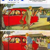 Thornton Utz Coming and Going to Work 1952