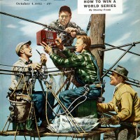 Linemen Listen to World Series Linemen Listen to World SeriesStevan DohanosOctober 4, 1952