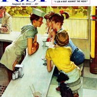 Norman RockwellSoda JerkAugust 22, 1953
