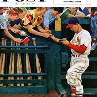 Stan the Man by John Falter Cardinals ball player signs autographs
