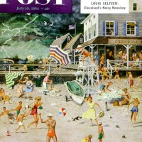 Stevan DohanosStorm at BeachJuly 10, 1954