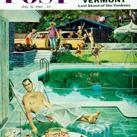 Thornton Utz Unwelcome Pool Guests 1961