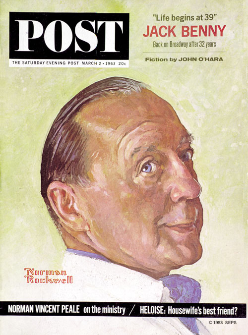 Jack Benny by Norman Rockwell