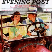 Albert W. HampsonCouple in ConvertibleAugust 29, 1936