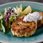 Crab Cakes with Homemade Tartar Sauce