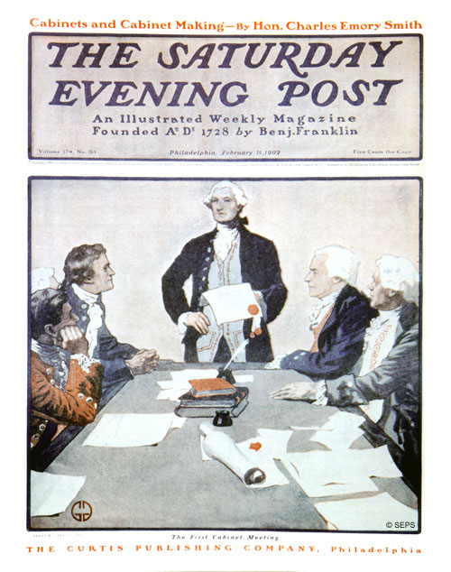 First Cabinet Meeting by George Gibbs
