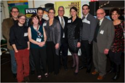Saturday Evening Post Contest Winners Group Photo
