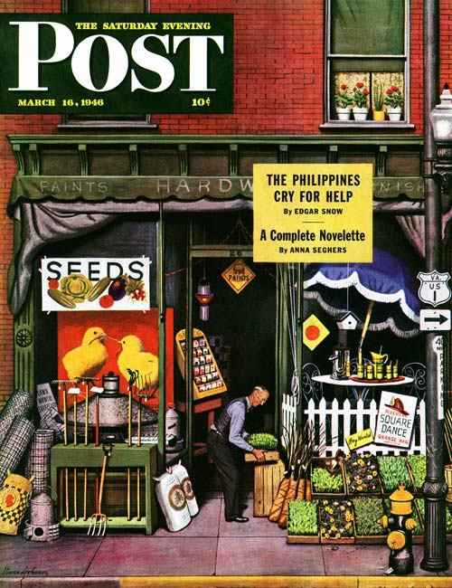 Hardware Store at SpringtimeStevan DohanosMarch 16, 1946
