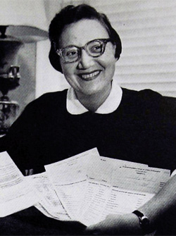 Amelia Kerlin Amelia Kerlin with health insurance paperwork.