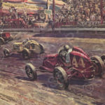 Peter Helck Race Car Illustrations