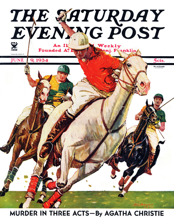 Title: "Polo Match"; Published: June 9, 1934; © 1934 SEPS;