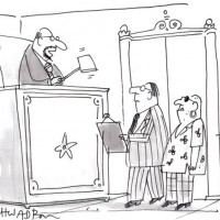 A judge prepares to deliver his ruling.