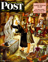 June 7, 1947 - Attic Treasure – Constantin Alajalov