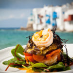 mediterranean dish on a plate