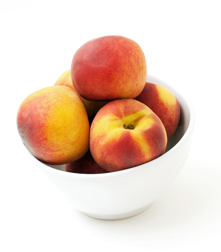 Bowl of peaches