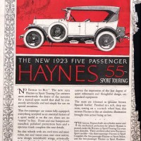 1923 Haynes Ad