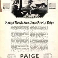 1924 Paige Ad
