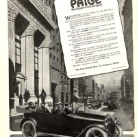 1916 Paige Ad