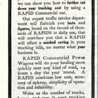 1910 The Rapid Ad