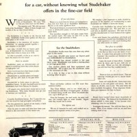 1928 Studebaker Ad
