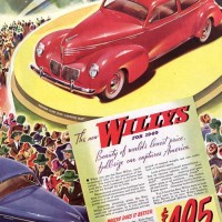 1940 Willys Ad