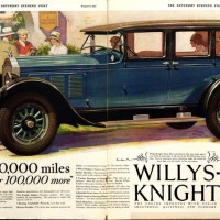 1927 Willys-Knight Ad