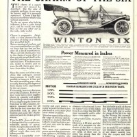 1910 Winton Six Ad