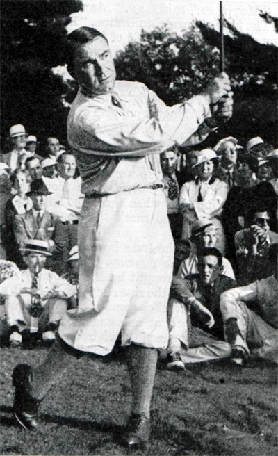 Gene Sarazen on the Fairway