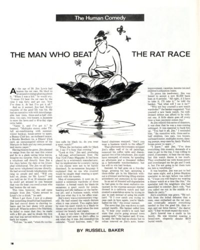 The Man Who Beat the Rat Race