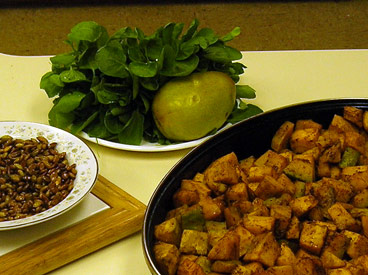 Roasted Pumpkin Salad
