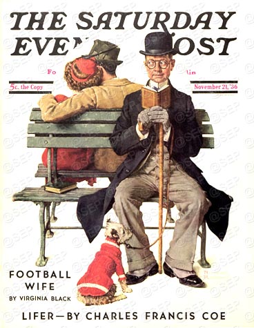 Saturday Evening Post Cover November 21, 1936