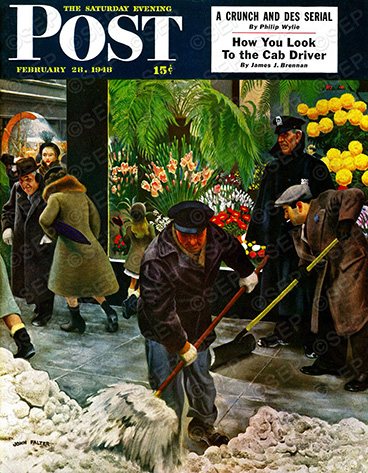 Saturday Evening Post cover from February 28, 1948
