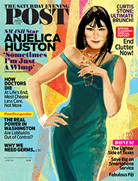Saturday Evening Post cover for March/April 2013