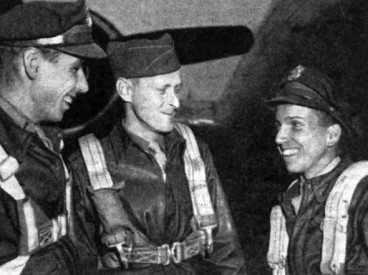 U.S. servicemen in the Polish underground